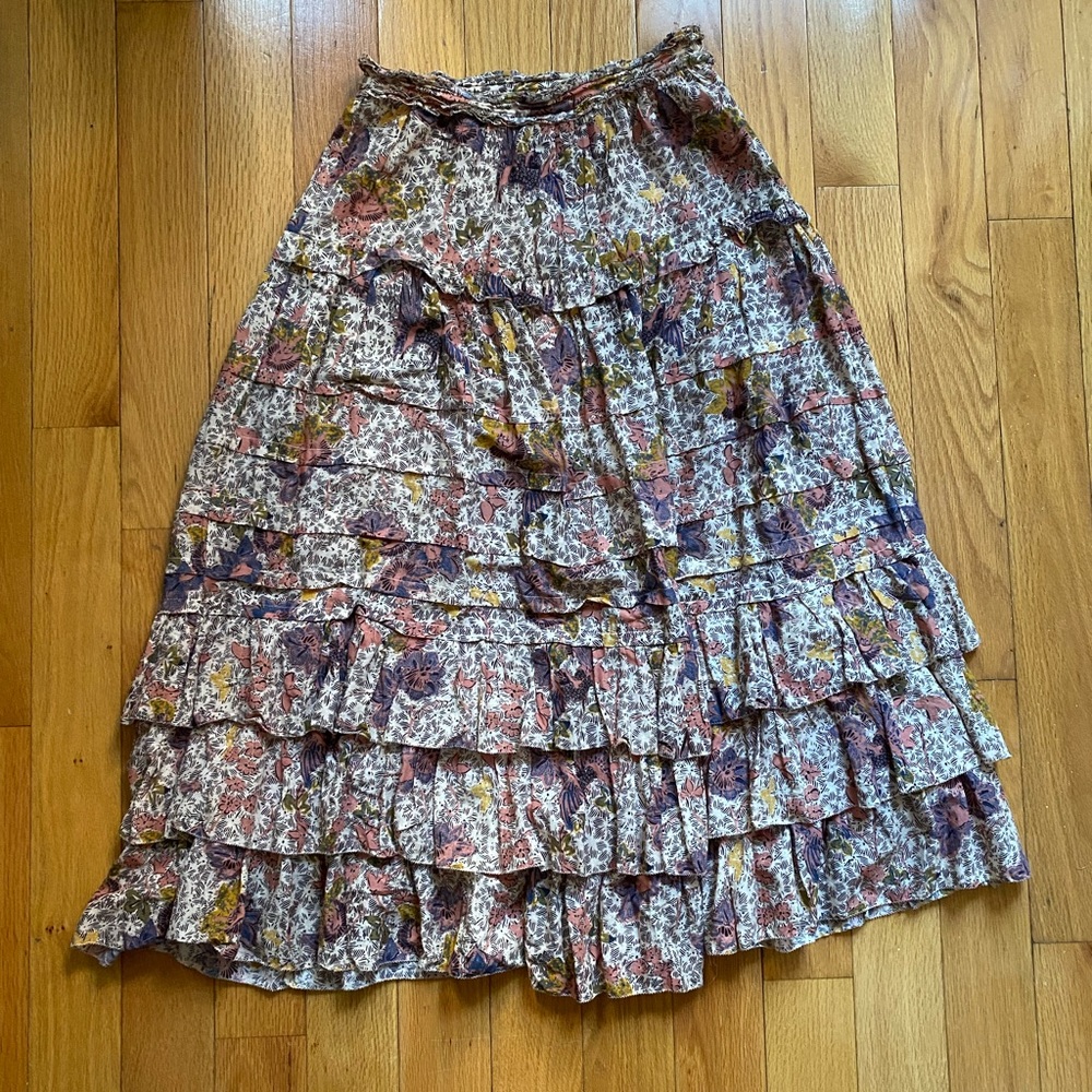 ulla johnson maxi skirt